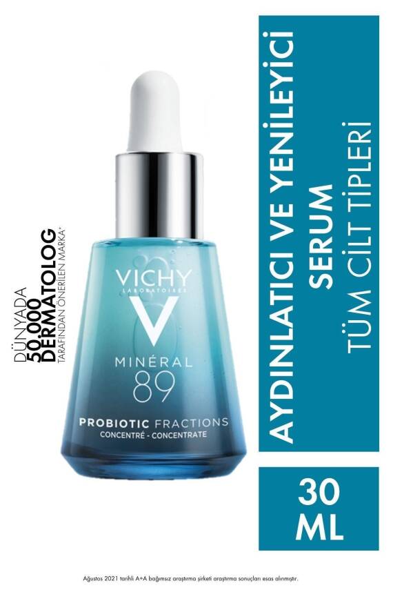 Vichy Mineral 89 Probiyotikli Aydınlatıcı Yenileyici Ve Onarıcı Serum 30 ml - 1