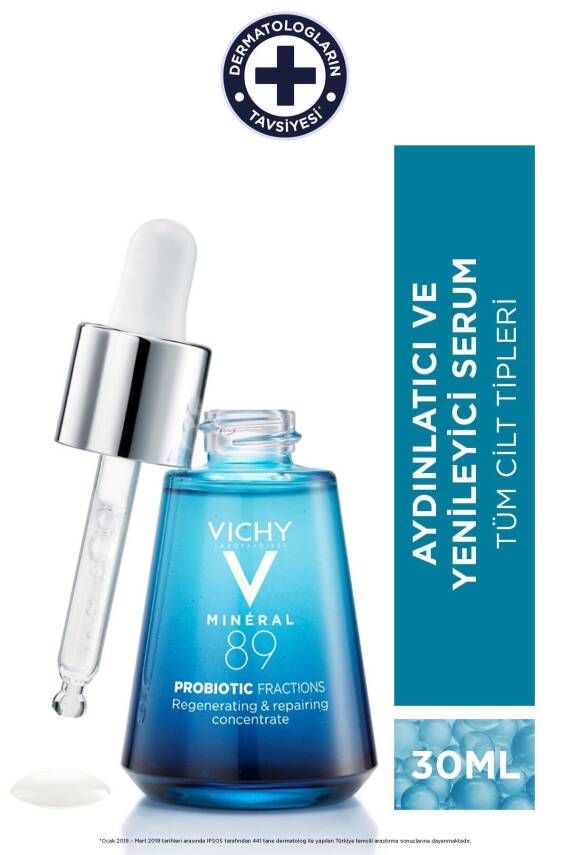 Vichy Mineral 89 Probiyotikli Aydınlatıcı Yenileyici Ve Onarıcı Serum 30 ml - 8
