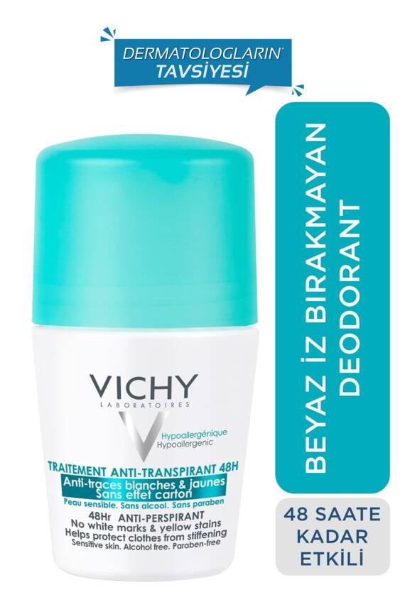 Vichy Terleme Karşıtı Iz Bırakmayan Deodorant 50 ml - 1