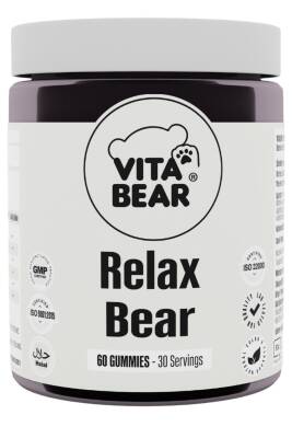 Vita Bear Relax Bear Stres, Kaygı, Endişe Ve Üzüntü Giderici Rahatlatıcı Gummy Vitamin - 1