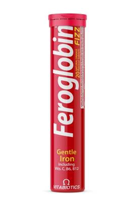 Vitabiotics Feroglobin Fizz 20 Efervesan - 2