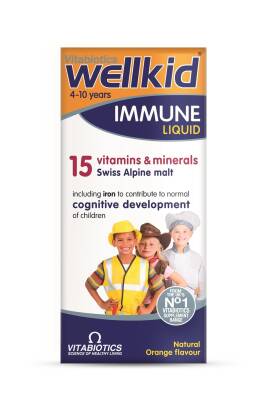Vitabiotics Wellkid Immune Liquid 150ml - Vitabiotics