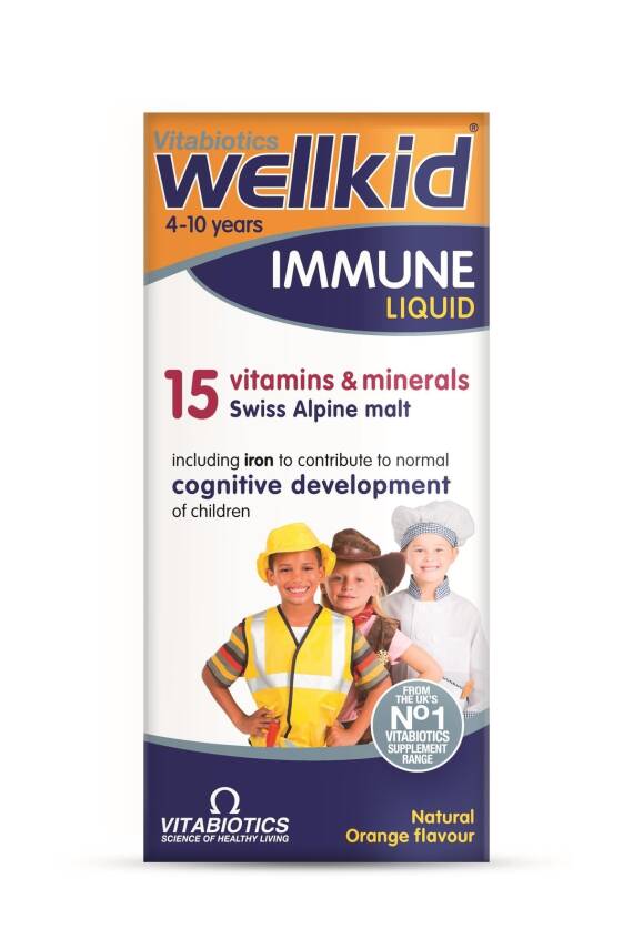 Vitabiotics Wellkid Immune Liquid 150ml - 1