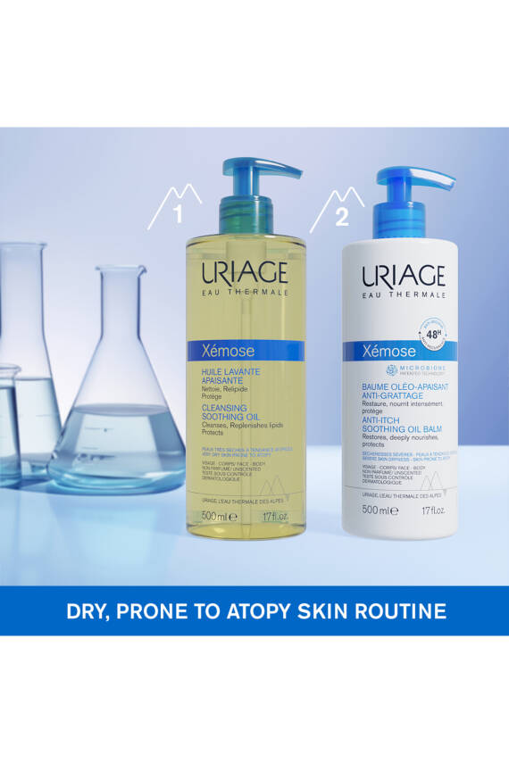 Uriage Xemose Cleansing Soothing Oil 500 Ml - 6