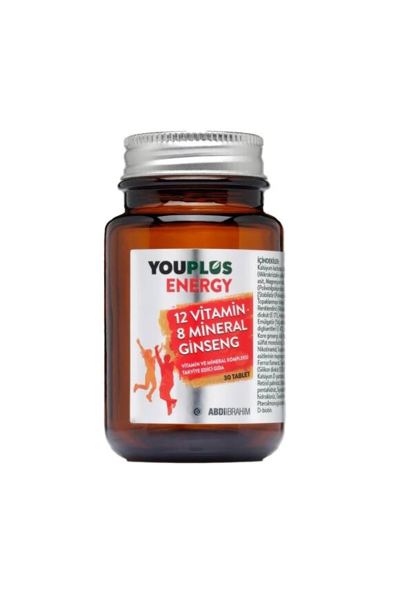 Youplus Energy Vitamin Ve Mineral Kompleksi 30 Tablet - 3
