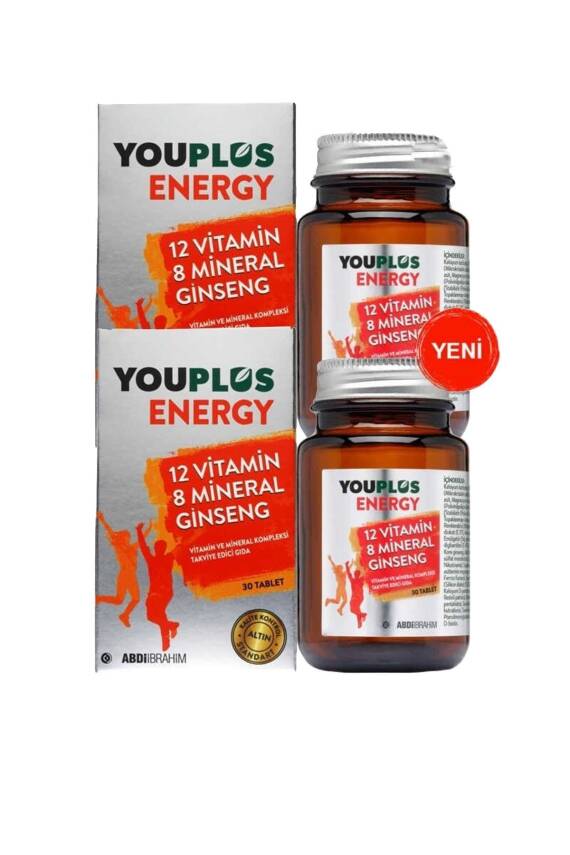 Youplus Multi Ener-g Multivitamin 30 Tablet 1 Alana 1 Bedava - 1