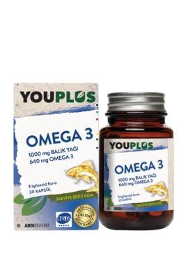 Youplus Omega 3 1000 Mg 30 Kapsül - Youplus