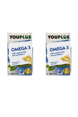 Youplus Omega-3 30 Kapsül 2 Adet - 1