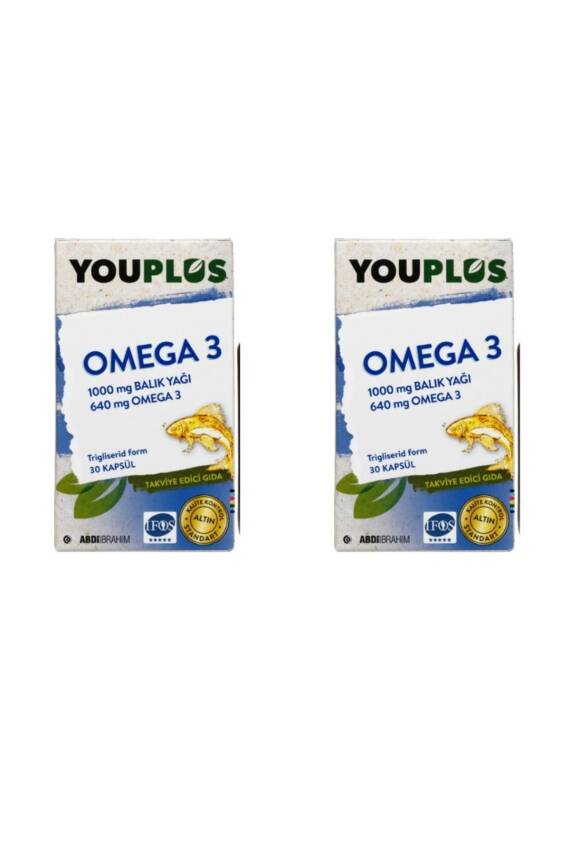 Youplus Omega-3 30 Kapsül 2 Adet - 1
